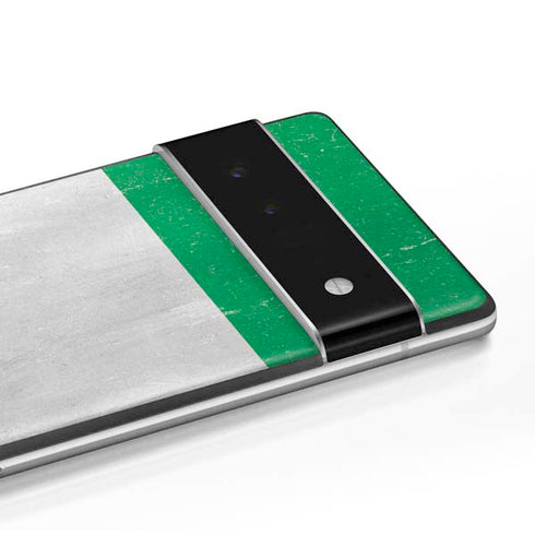 Nigeria Flag Distressed Google Pixel 6 Pro Skin